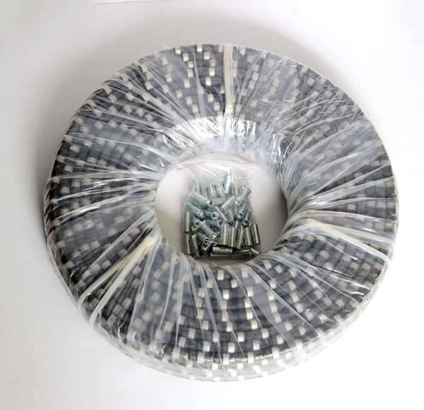 Diamond Wire Saw Cutting Pipe